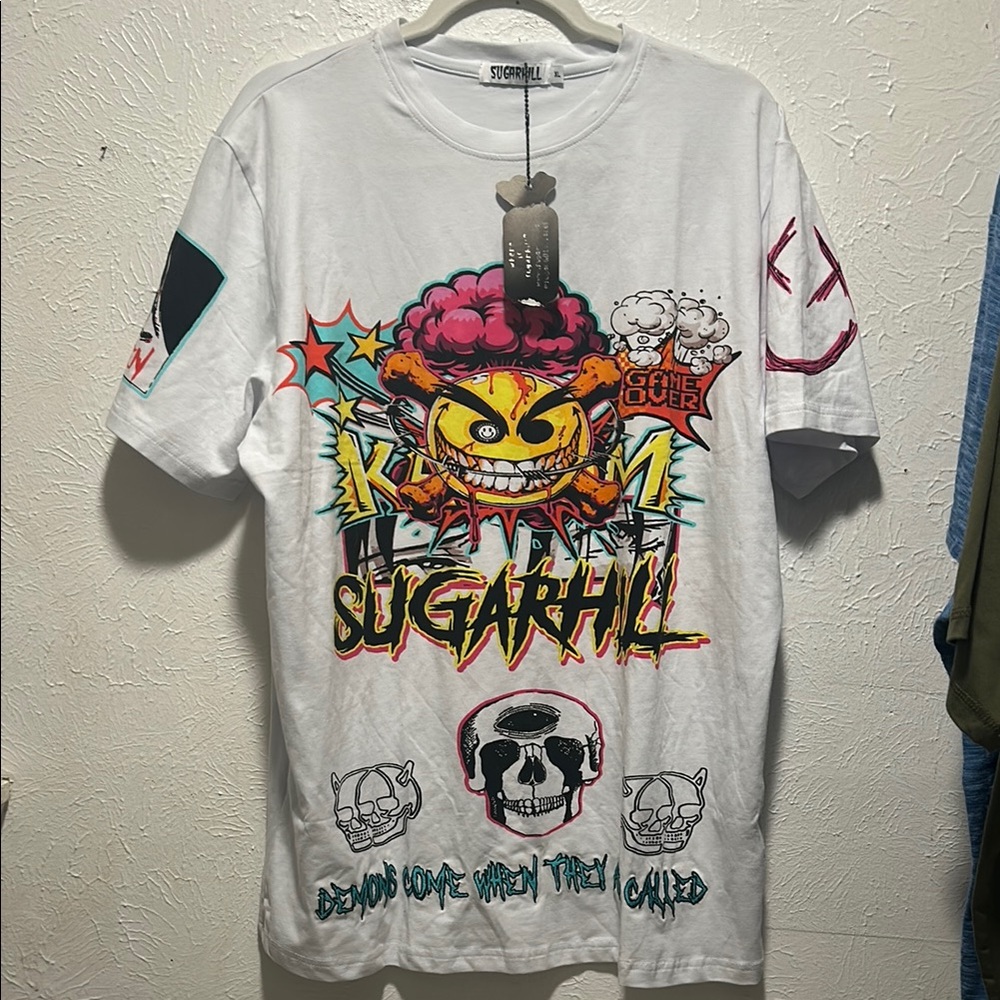 Sugarhill Graphic T-Shirt with Colorful Design